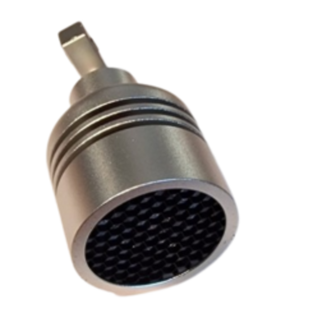 LED Vitrine Spot Show Type Track spot Fixed Warm Wit - zilver