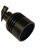 LED Vitrine Spot Show Type Track spot Fixed Warm Wit - zwart