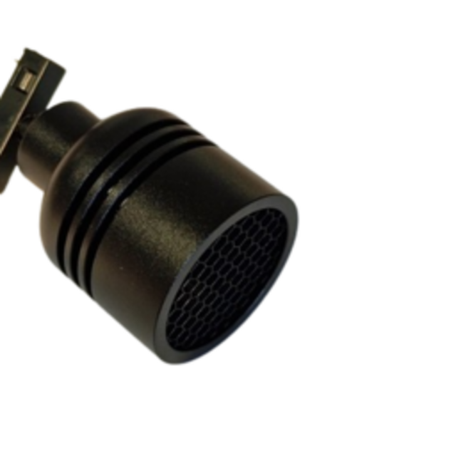 LED Vitrine Spot Show Type Track spot Fixed Warm Wit - zwart