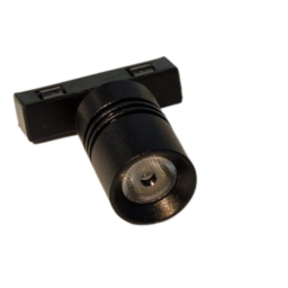 LED Vitrine Spot Micro  2700 kelvin Extra Warm Wit - zwart