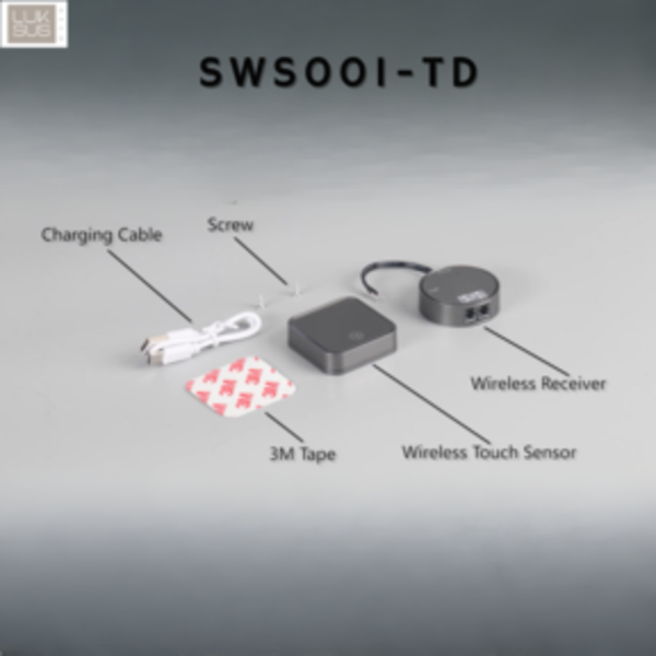 Luksus LED sensoren draadloos Draadloze touch dimmer LED - SWS001-TD