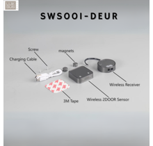 Draadloze deursensor LED - 12V 72W / 24V 144W -  SWS001-DEUR