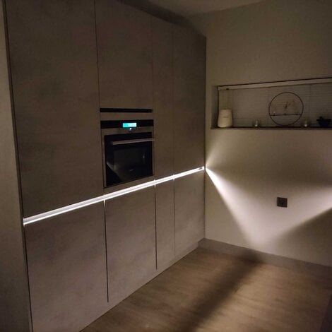 Keuken LED strip verlichting te Amsterdam