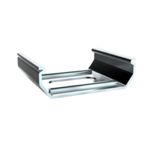 Verzonken montageklem 318ALU, 318WIT & 318ZWART