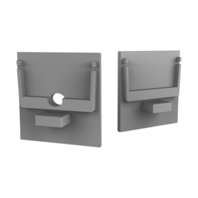 Eindkap met kabeldoorvoer - XL306ALU