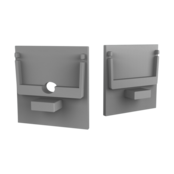 Eindkap zonder kabeldoorvoer - XL306ALU