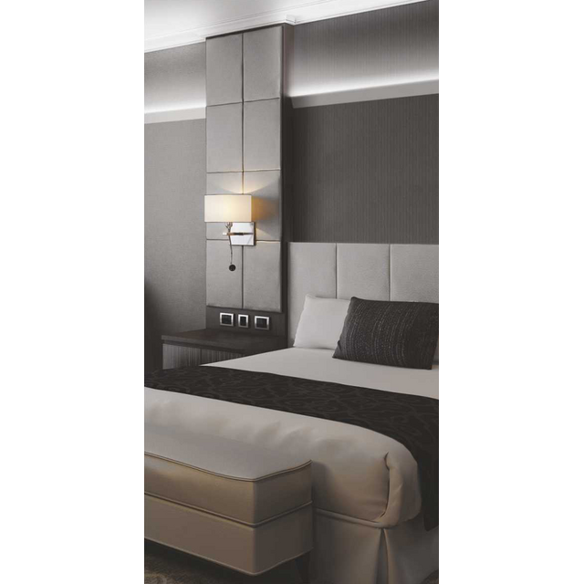 LED gips profiel inclusief klikafdekking  50,14 mm x 14,09mm - GIPS300