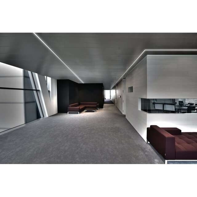 LED gips profiel inclusief klikafdekking 78mm x 14,09 mm - GIPS400