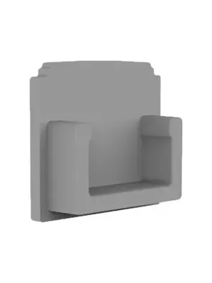 Eindkap zonder kabeldoorvoer - gips400