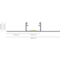 Luksus LED profielen LED gips profiel inclusief klikafdekking 78mm x 14,09 mm - GIPS400