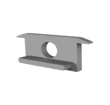 Eindkap zonder kabeldoorvoer - 308ALU