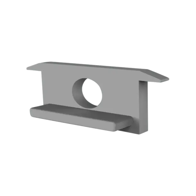 Eindkap zonder kabeldoorvoer - 308ALU