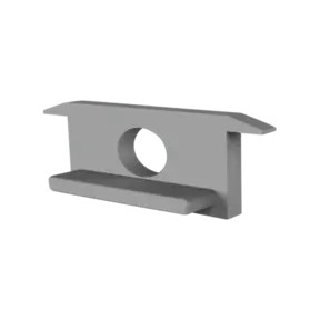 Eindkap met kabeldoorvoer - 308ALU