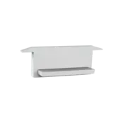 Eindkap zonder kabeldoorvoer - 308WIT