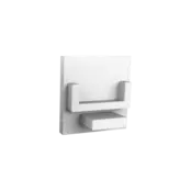 Eindkap zonder kabeldoorvoer - 302WIT