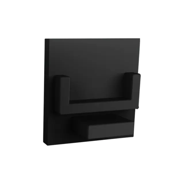 Eindkap zonder kabeldoorvoer - 302ZWART