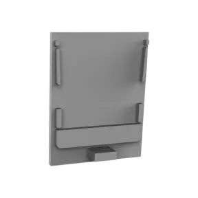 Eindkap zonder kabeldoorvoer - XL340ALU