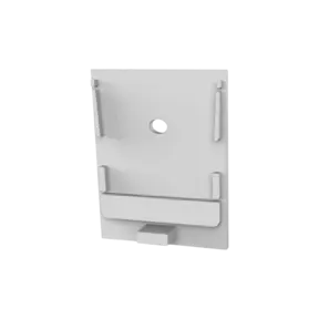 Eindkap met kabeldoorvoer - XL340WIT