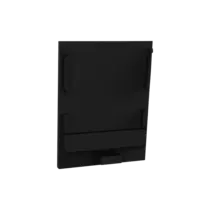 Eindkap zonder kabeldoorvoer - XL340ZWART