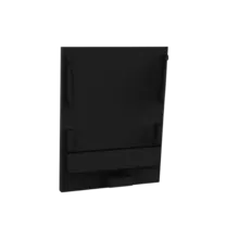 Eindkap zonder kabeldoorvoer - XL340ZWART