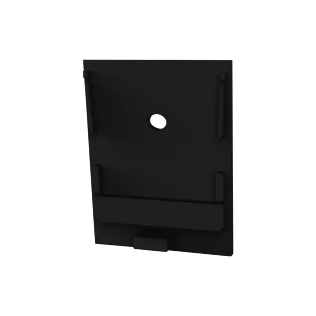 Eindkap met kabeldoorvoer - XL340ZWART