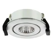 LED Inbouwspot RVS – warm wit 3000k 2.1w - Lumiko Venice XPG