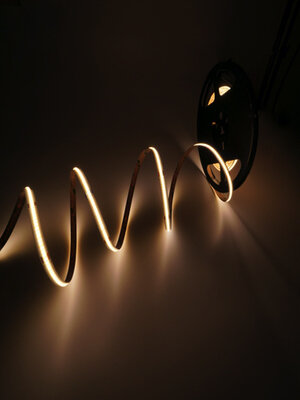 PRO COB Dual White LED strip 22W 1820LM 608LED p/m 24VDC IP20 - 10 meter