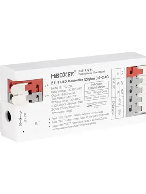 Zigbee LED Controller 2 in 1  (Zigbee 3.0 + 2.4G) - Miboxer E2-ZR