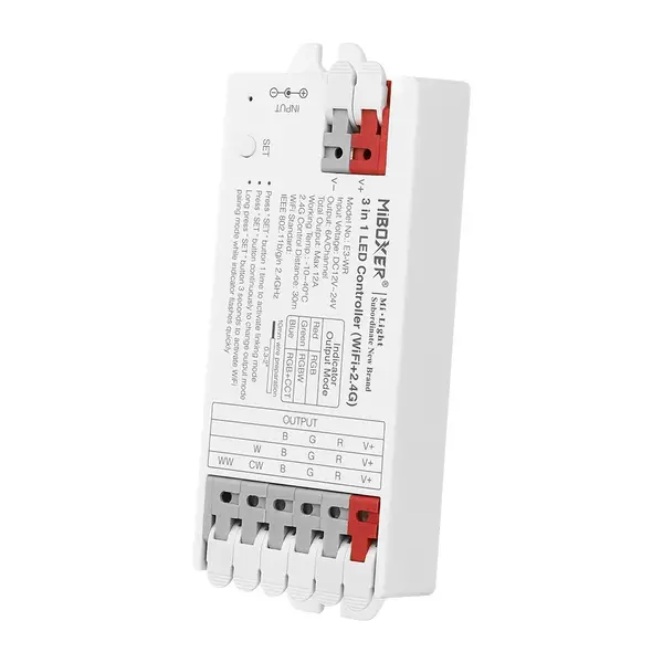 Miboxer Professionele TUYA + WIFI + 2,4ghz 3 in 1 LED controller E3-WR