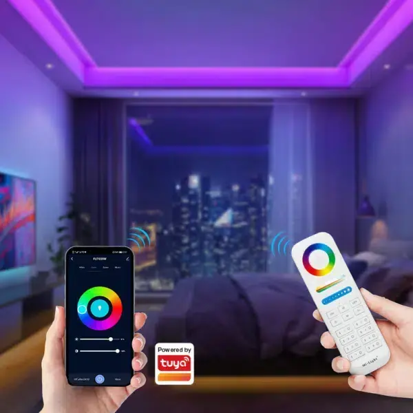Miboxer Professionele TUYA + WIFI + 2,4ghz 3 in 1 LED controller E3-WR