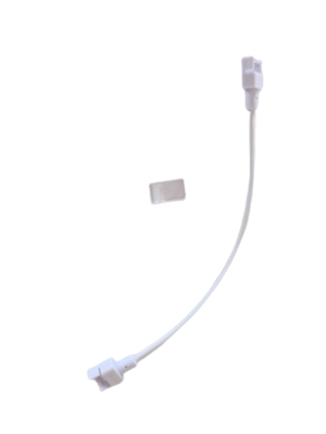 IP68 COB LED strip connector 2 zijdig - soldeervrij - klik connector - 8mm COB