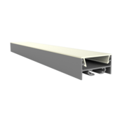 LED profiel inclusief opaal klikafdekking 30 mm x 15 mm - XL304ALU