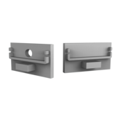 Eindkap zonder kabeldoorvoer - XL304ALU