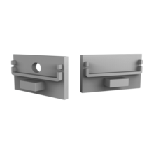 Eindkap zonder kabeldoorvoer - XL304ALU