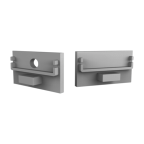 Eindkap zonder kabeldoorvoer - XL304ALU