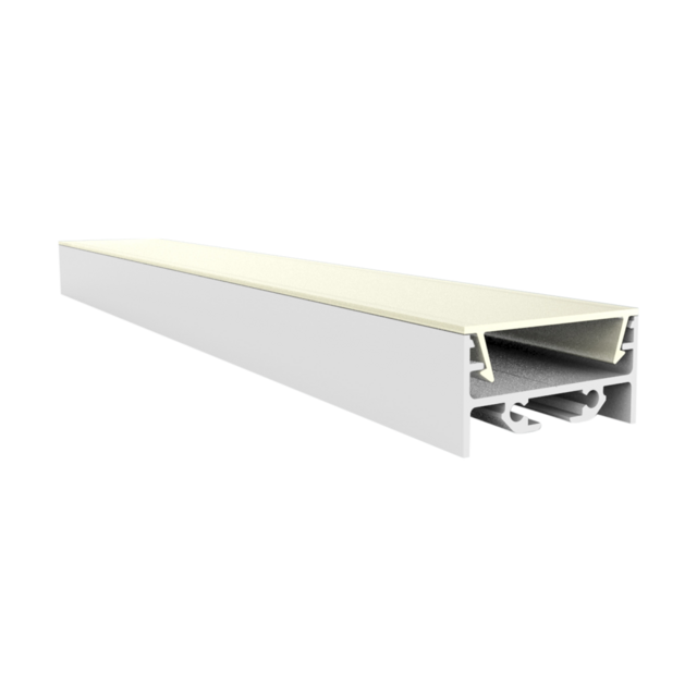 Wit LED profiel inclusief opaal klikafdekking 30 mm x 15 mm - XL304WIT