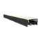Luksus LED profielen Zwart LED profiel inclusief opaal klikafdekking 30 mm x 15 mm - XL304ZWART