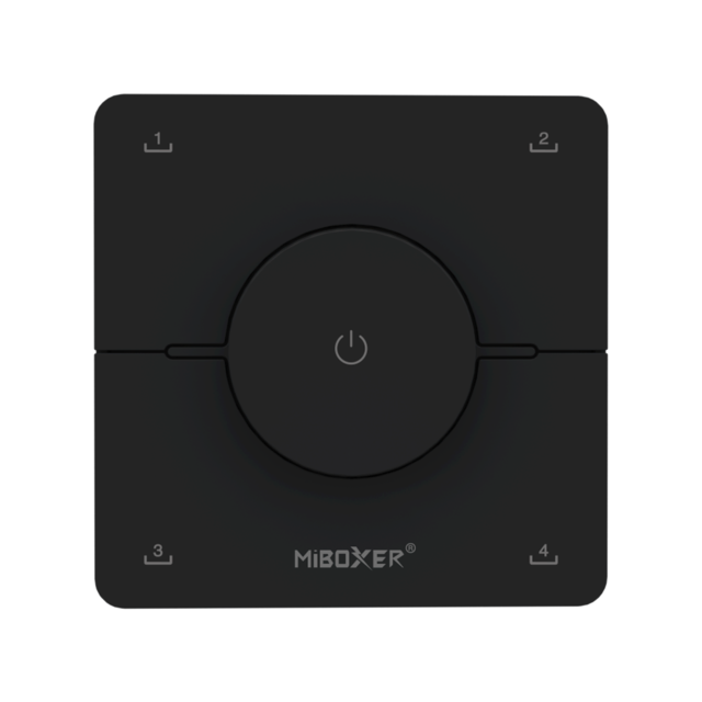 Dual white LED wanddimmer – Draadloos - 4 scenes - Wandpaneel - Miboxer K0