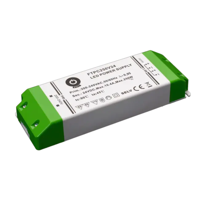 LED voeding 250W 24VDC 10.4A CV – FTPC250V24 -