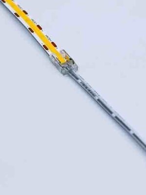 60, 120 LED's 8mm LED strip klik connector 1 zijdig draad - soldeervrij