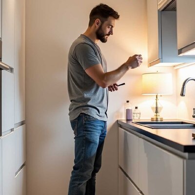 Hoe installeer ik een hoek LED profiel