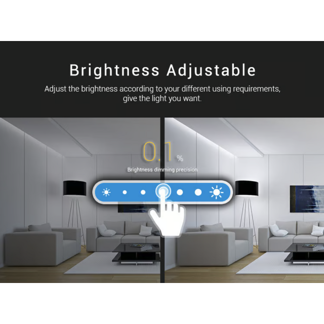 RGBCCT LED wanddimmer – Draadloos - Miboxer B0