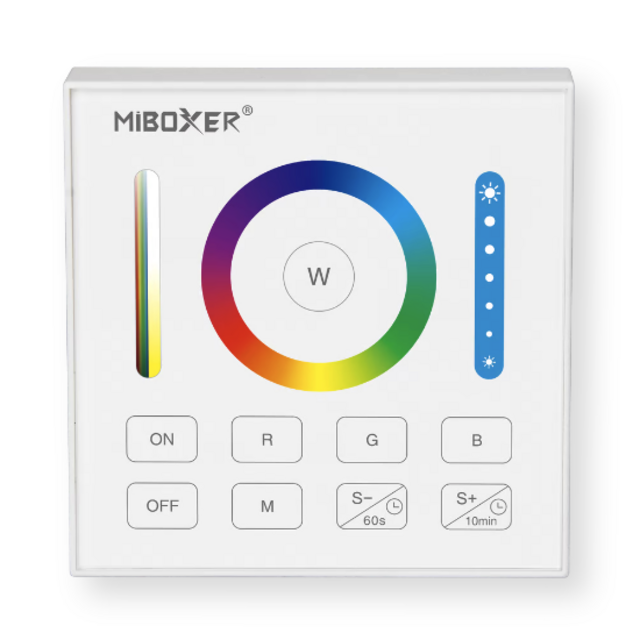 RGBCCT LED wanddimmer – Draadloos - Miboxer B0