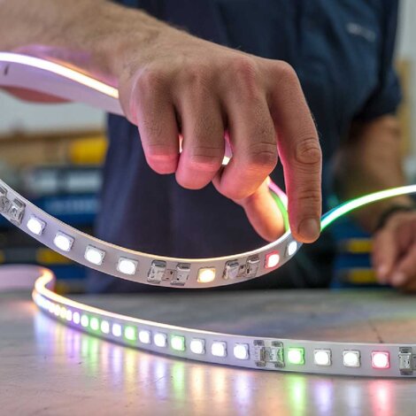 Hoe buig je een buigbaar LED profiel