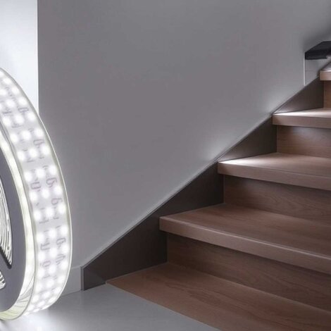 Hoe installeer ik een traptrede ledprofiel