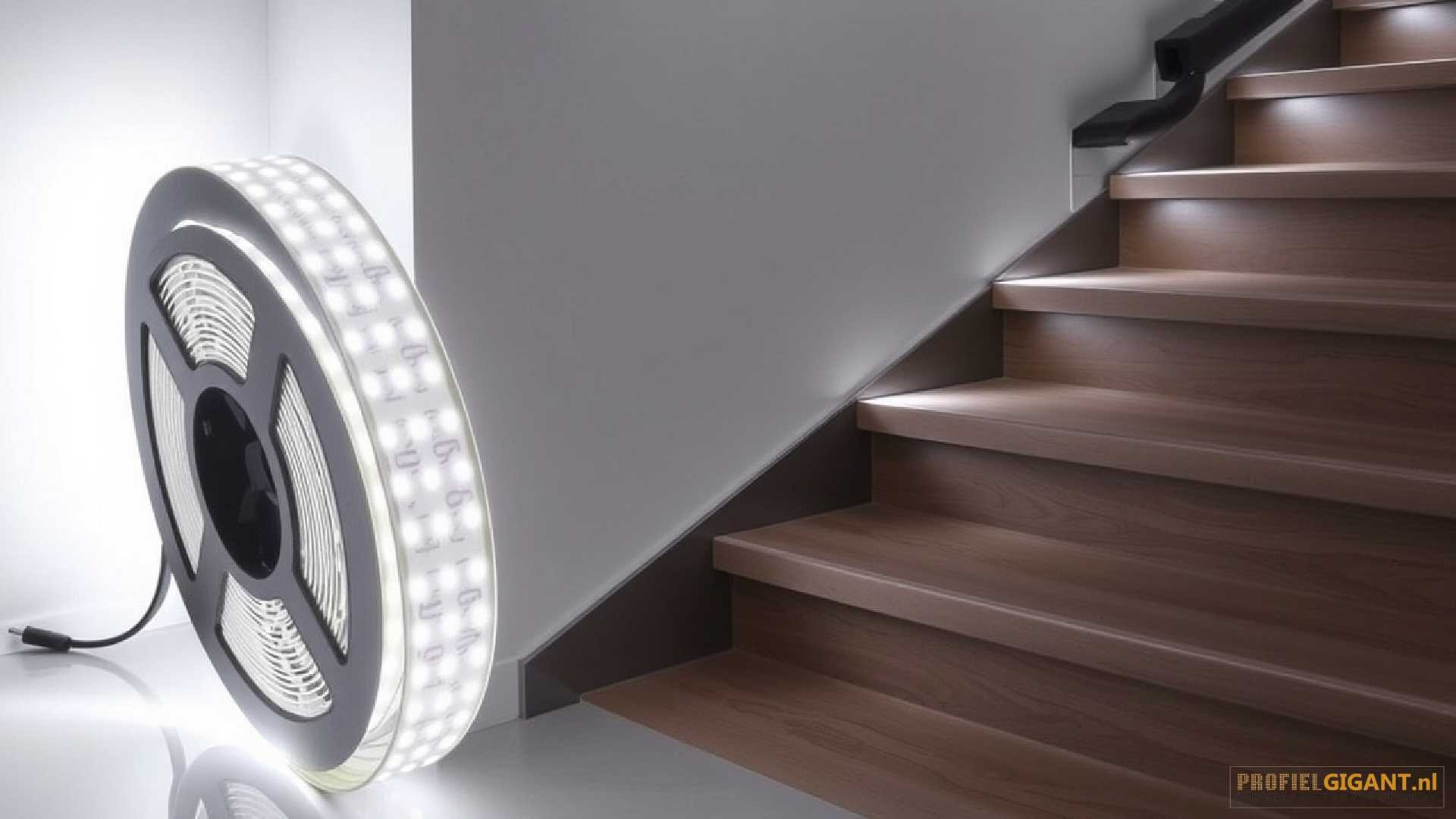 Hoe installeer ik een traptrede ledprofiel