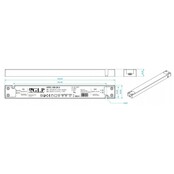 SLIM LED voeding 240 watt 24 volt 10 Ampère – IP20 – compact – GLP - GTPC-200-24-S