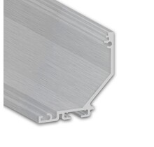 LED hoekprofiel inclusief vierkante afdekking 40,10mm x 40,10mm - C19ALU