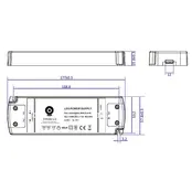 Compacte LED voeding 75 watt 24 volt 3.13 Ampère - IP20 - FTPC75V24-C (NIET DIMBAAR)