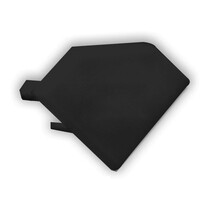 Eindkap zonder kabeldoorvoer - C23.2ZWART